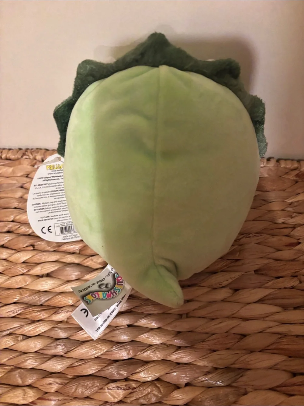 Squishmallows “Triston” Green Triceratops Stuffed Toy - Soft Small Pet Plush NWT